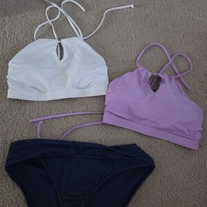 Athleta Bikini Tops And Bottom
